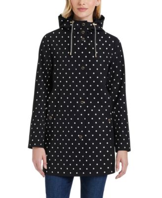 Women's Hooded Aline Water-Resistant Coat
