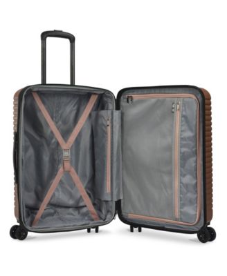 Sunny Side Medium Checked Hardshell Spinner Luggage
