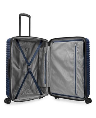 Sunny Side Large Checked Hardshell Spinner Luggage