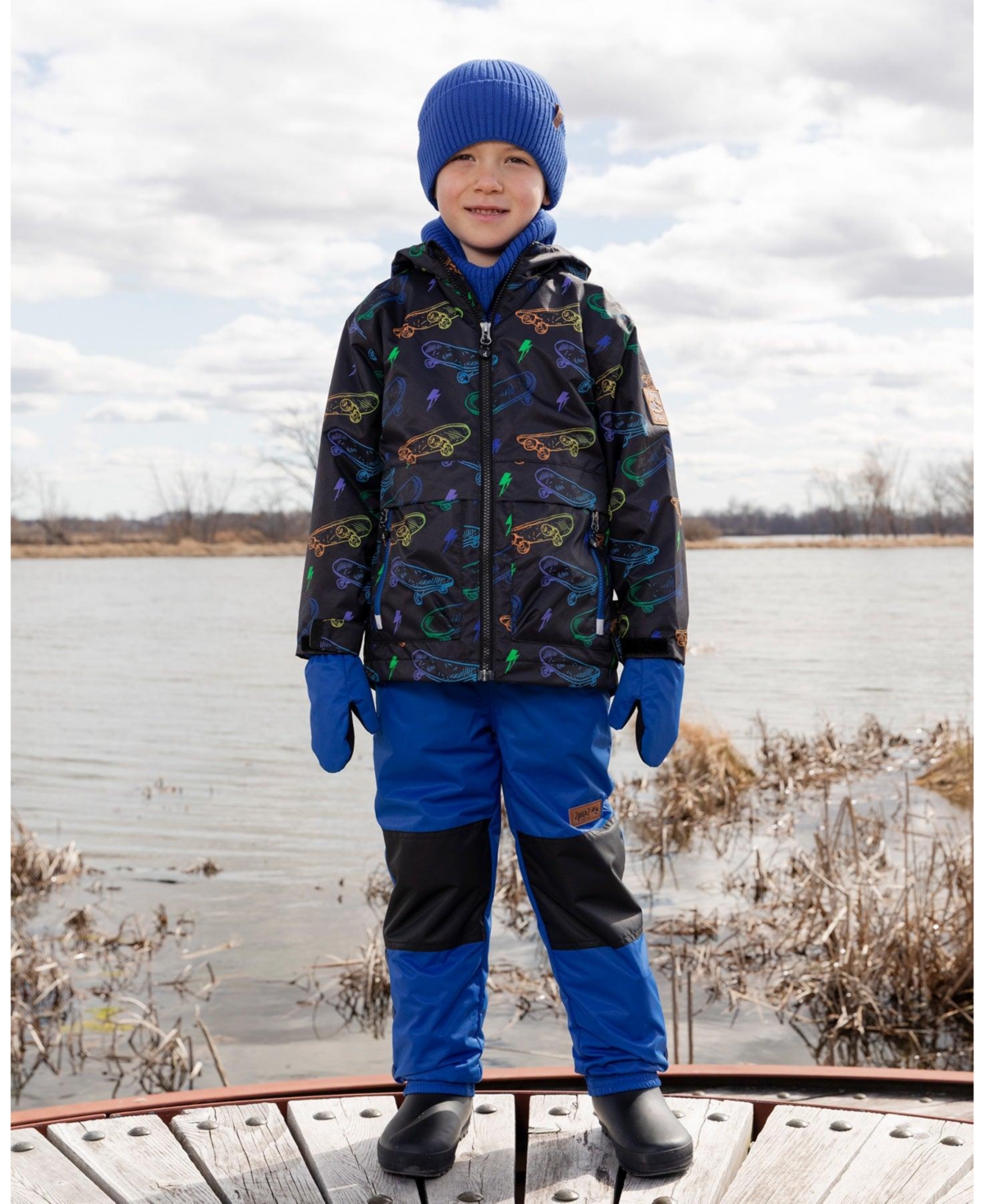 Deux par Toddler Boys 3-in-1 Two-Piece Mid-Season Outerwear Set