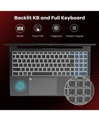 15.6 Gaming Laptop AMD Ryzen 5 6600H 6-Cores 32GB DDR5 RAM 1TB SSD 4.5GHz