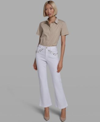 Women's Mid-Rise Straight Jeans