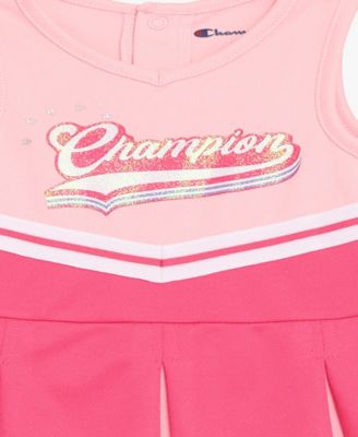 Baby Girls' V-Neck Dress and Bloomers