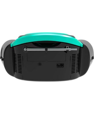 Portable AM/FM Radio & CD Player Boombox with Bluetooth