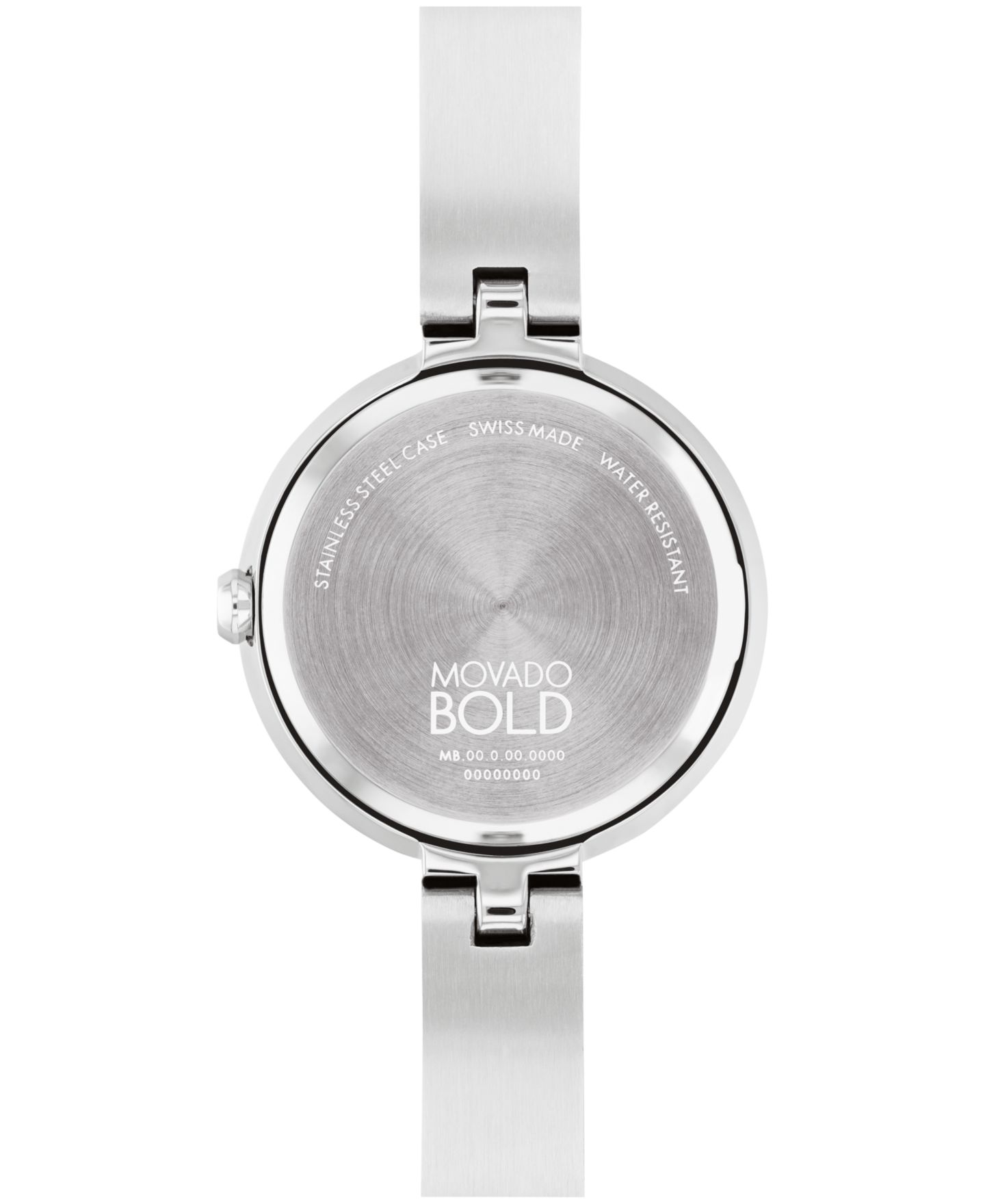 Женские часы Movado Bold Bangle Swiss Quartz Stainless Steel Watch, 28mm — фото 3