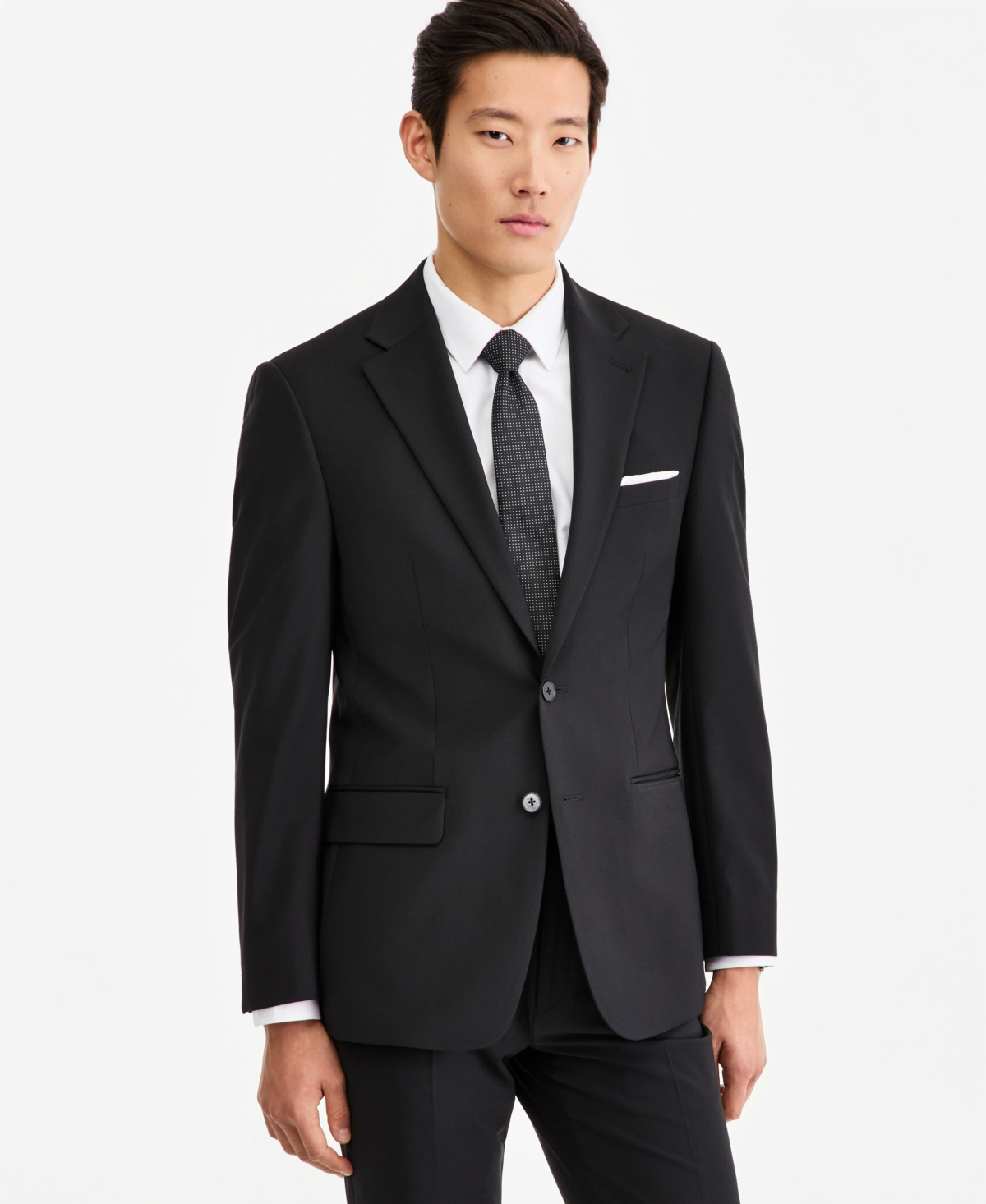 Calvin Klein Men's Slim-Fit Wool-Blend Stretch Suit Jackets
