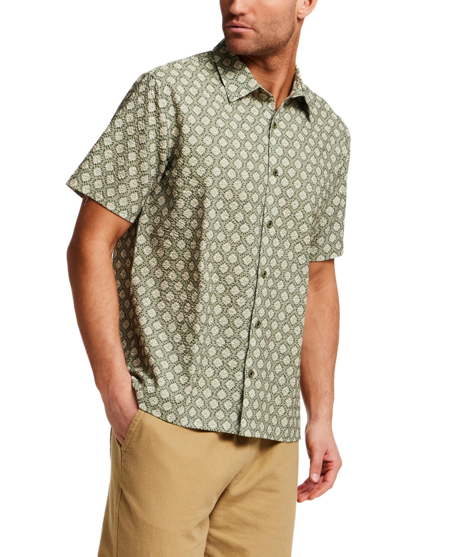 Men's Print Regular-Fit Shirt