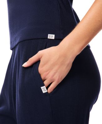 Women's Pointelle Mid Rise Pajama Pants