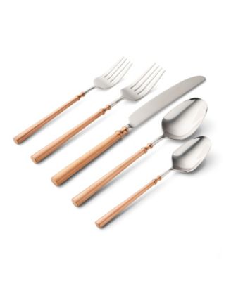 Regal Copper Handle 20-Pc. Flatware Set, Service For 4
