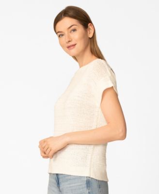 Women's Textured Stripe Sweater