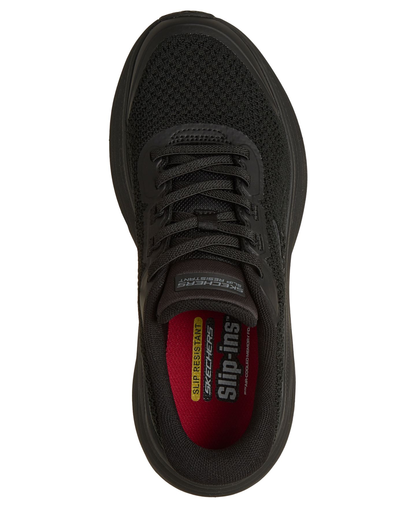 Женские кроссовки Skechers Work Slip-Resistant Max Cushioning Endeavour - Serlah Casual, цвет: Чёрный — фото 5