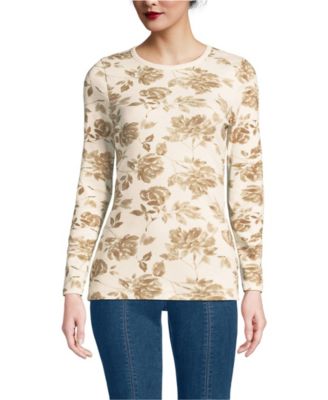Women's Long Sleeve Micro Rib T-Shirt