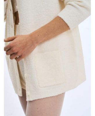 Women's Orla Wool-Blend Ribbed Knit Cardigan