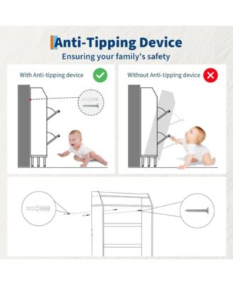 Slim Wood Shoe Cabinet, 2-Drawer Shoe Storage Organizer with Adjustable Compartments, Freestanding Space Saving Rack for Hallway, Bedroom