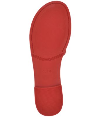 Women's Elyho Jelly Cutout Logo Flat Sandals