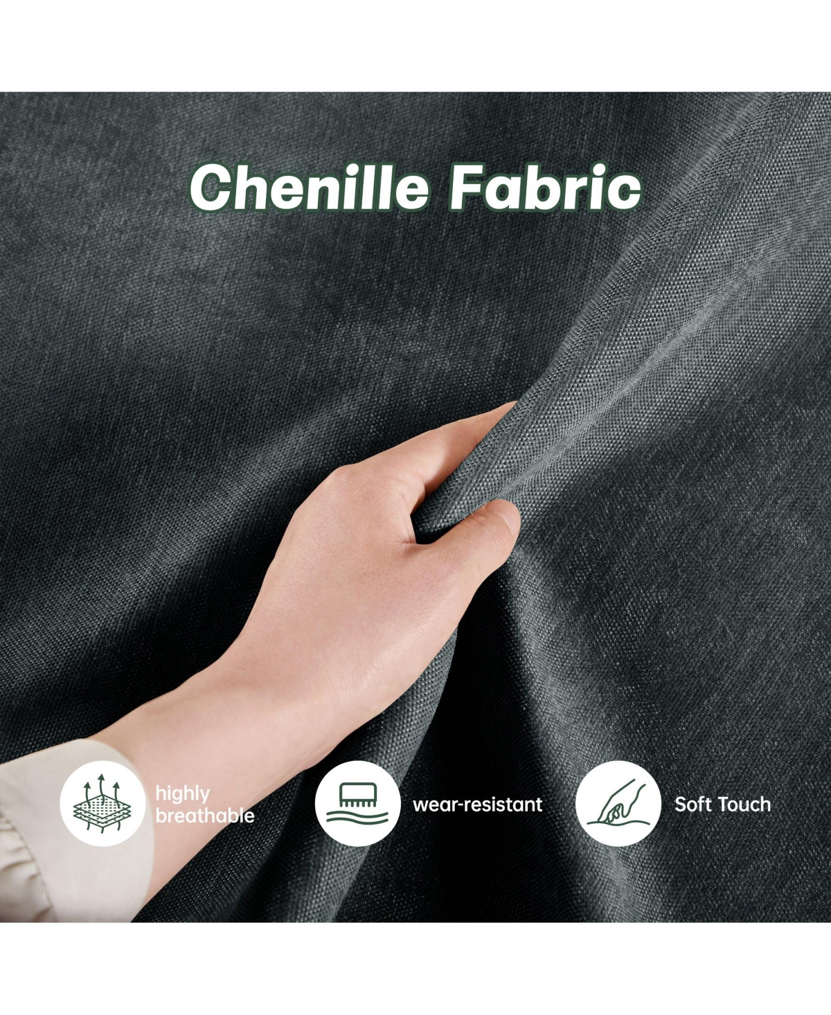 Boyel Living 2-Seater Sofa with Pull-Out Storage Drawers Under Each Seat Wraparound Back and Arm Cushions