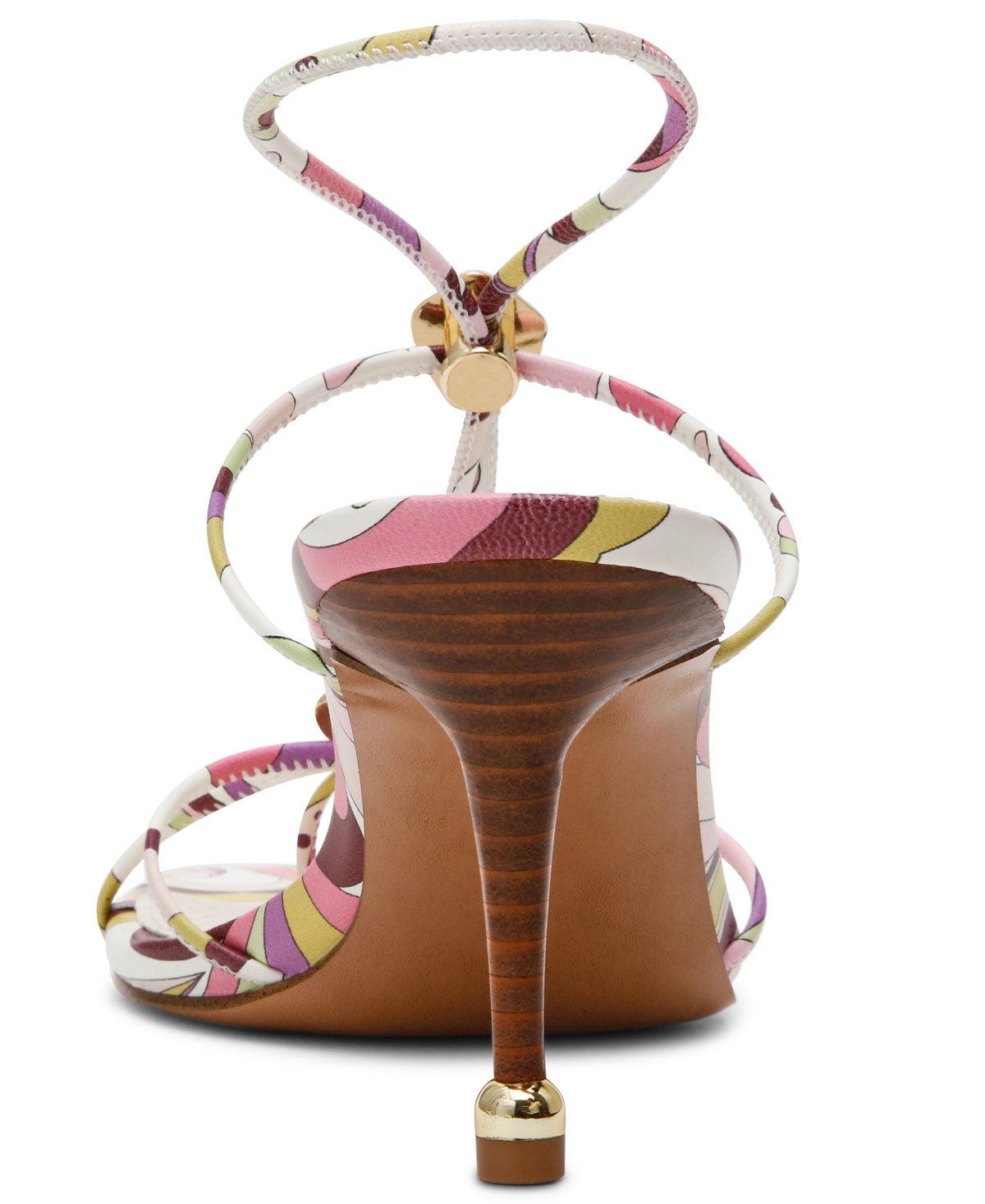 Steve Madden Women's Ramos Strappy Embellished Stiletto Heel Dress Sandals