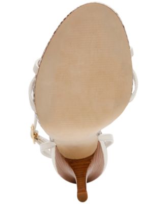 Women's Frenzi Novelty T-Strap Stiletto Heel Dress Sandals