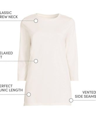 Women's Sleeve Cotton Supima Tunic
