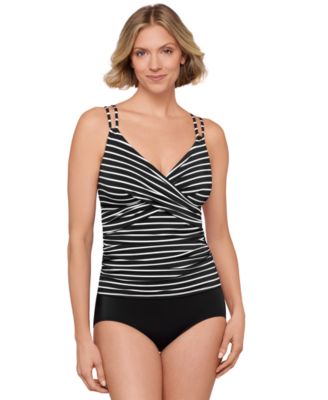 Women's V-Neck Crossover Tankini