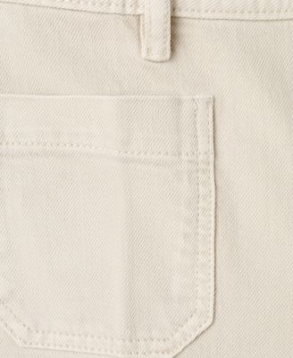 Women's Pockets Wide-Leg Jeans