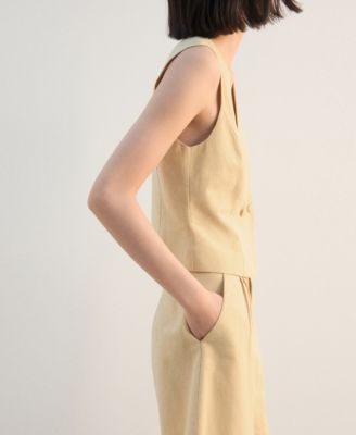 Women's Fitted Suit Vest