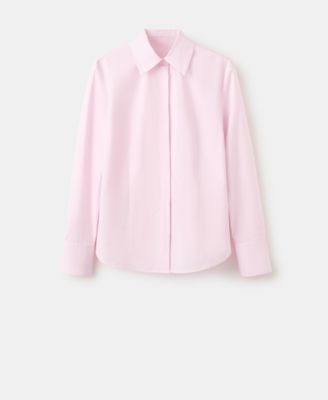 Women's Slim-Fit Poplin Shirt