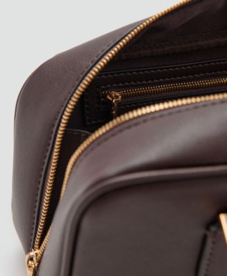 Women's Faux-Leather Finish Bowling Bag