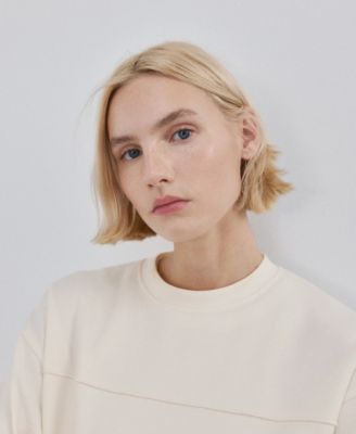 Women's Ruched Sleeve Sweatshirt