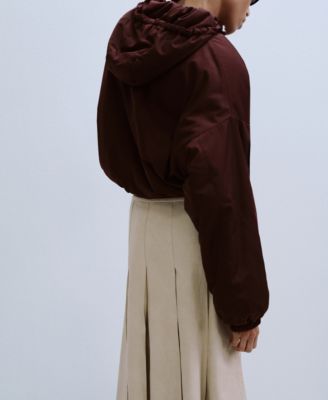 Women's Faux-Leather Godet Skirts