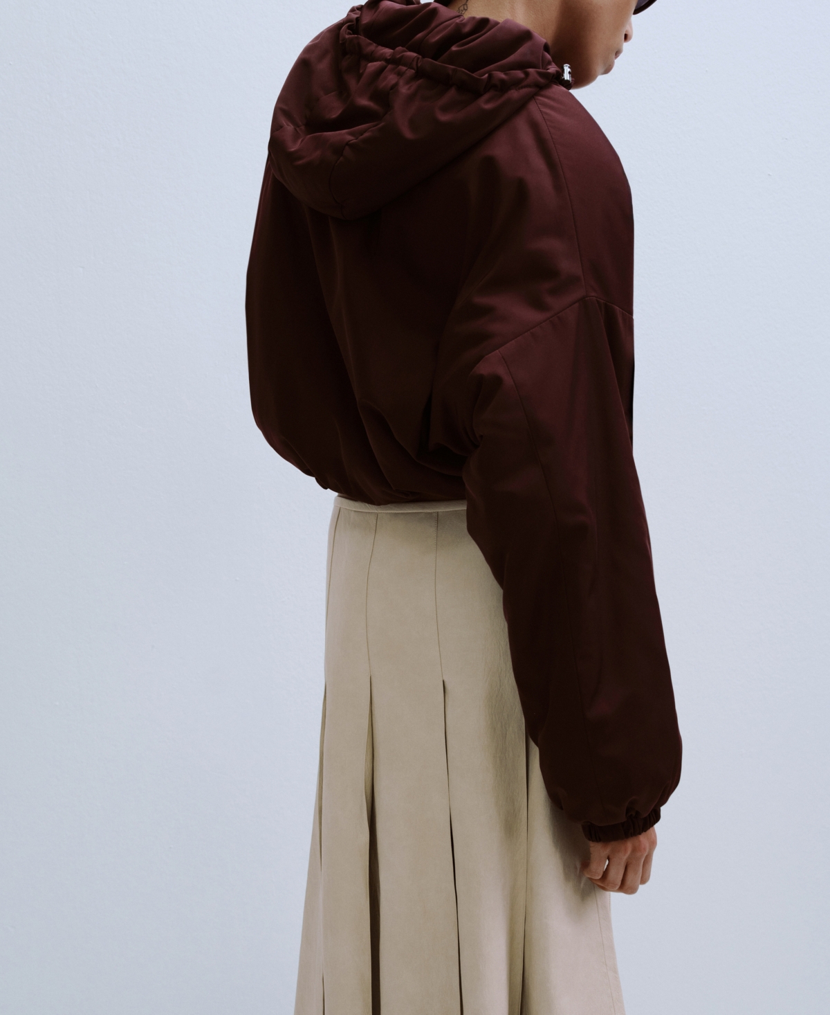 Mango Women's Faux-Leather Godet Skirts