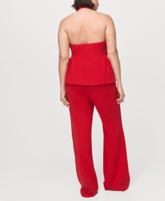 Women's High-Waist Suits Pants