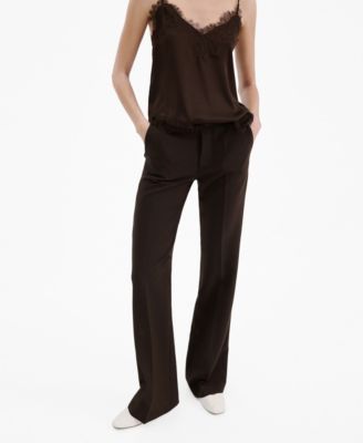 Women's Mid-Rise Flare Pants