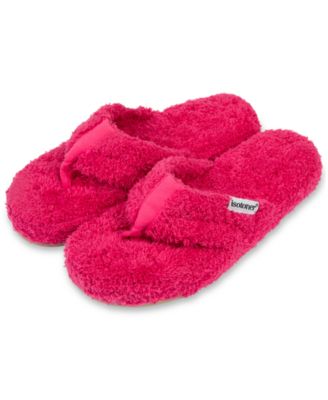 Women's Cozy Plush Joey Flip Flop Slippers