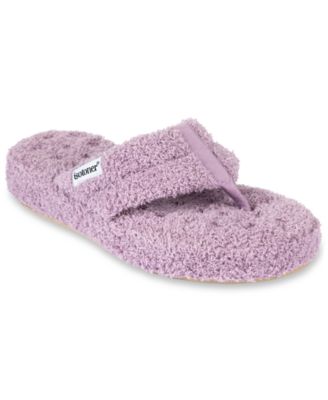 Women's Cozy Plush Joey Flip Flop Slippers
