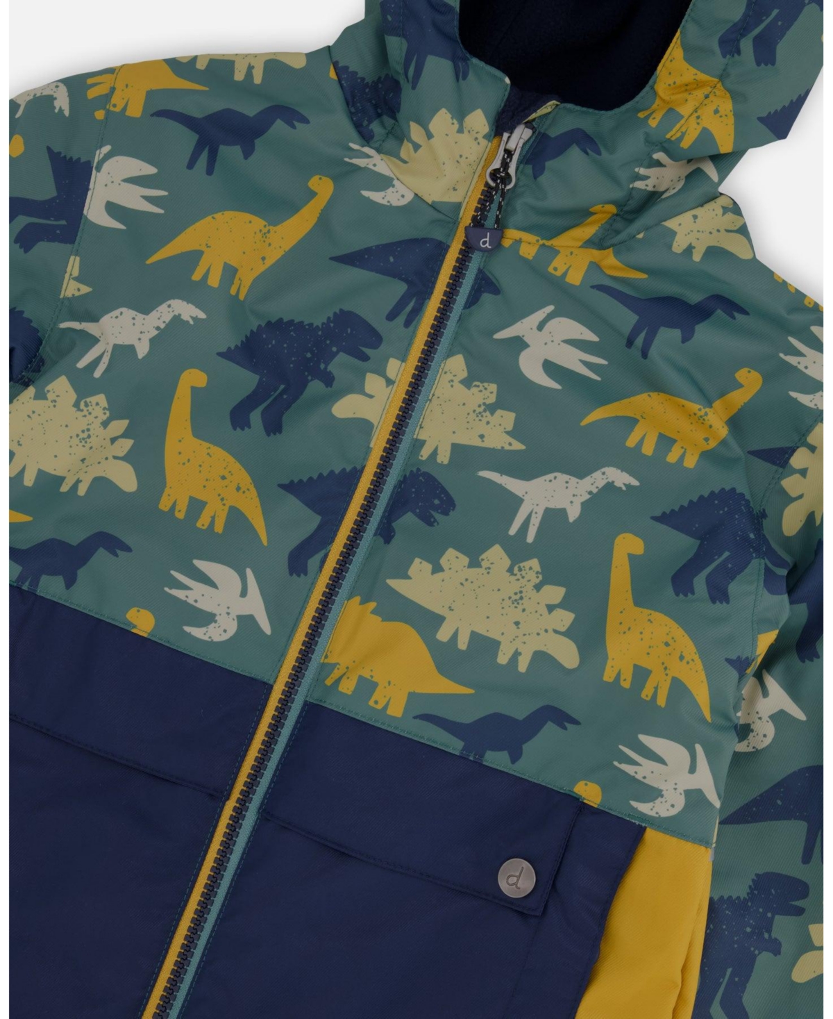 Deux par Baby Boy Two-Piece Mid-Season Outerwear Set Dinosaur Print