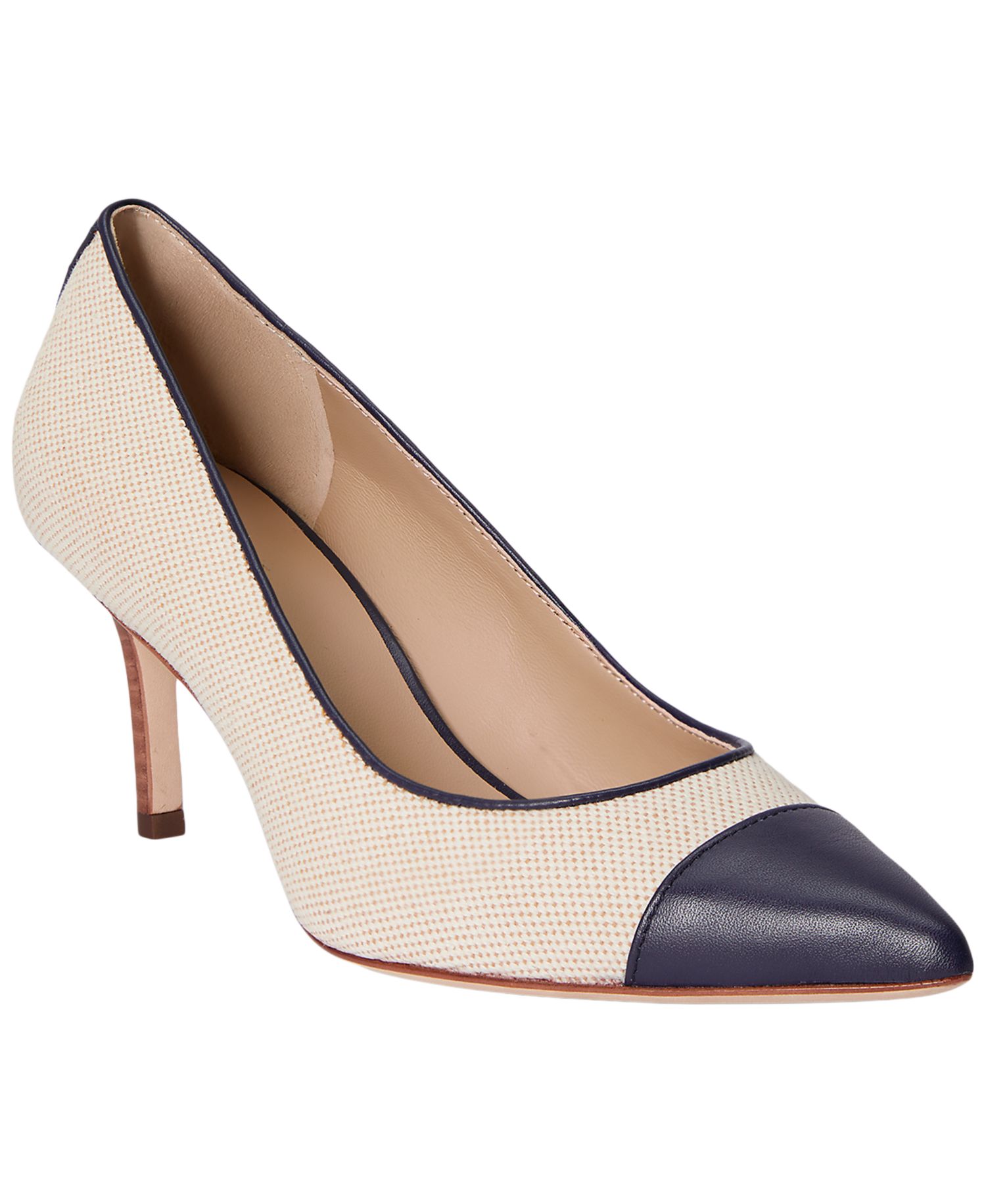 Women's Lanette Washed Canvas Slip-On Pumps