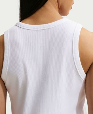 Women's Tight Ribbed Tank Top