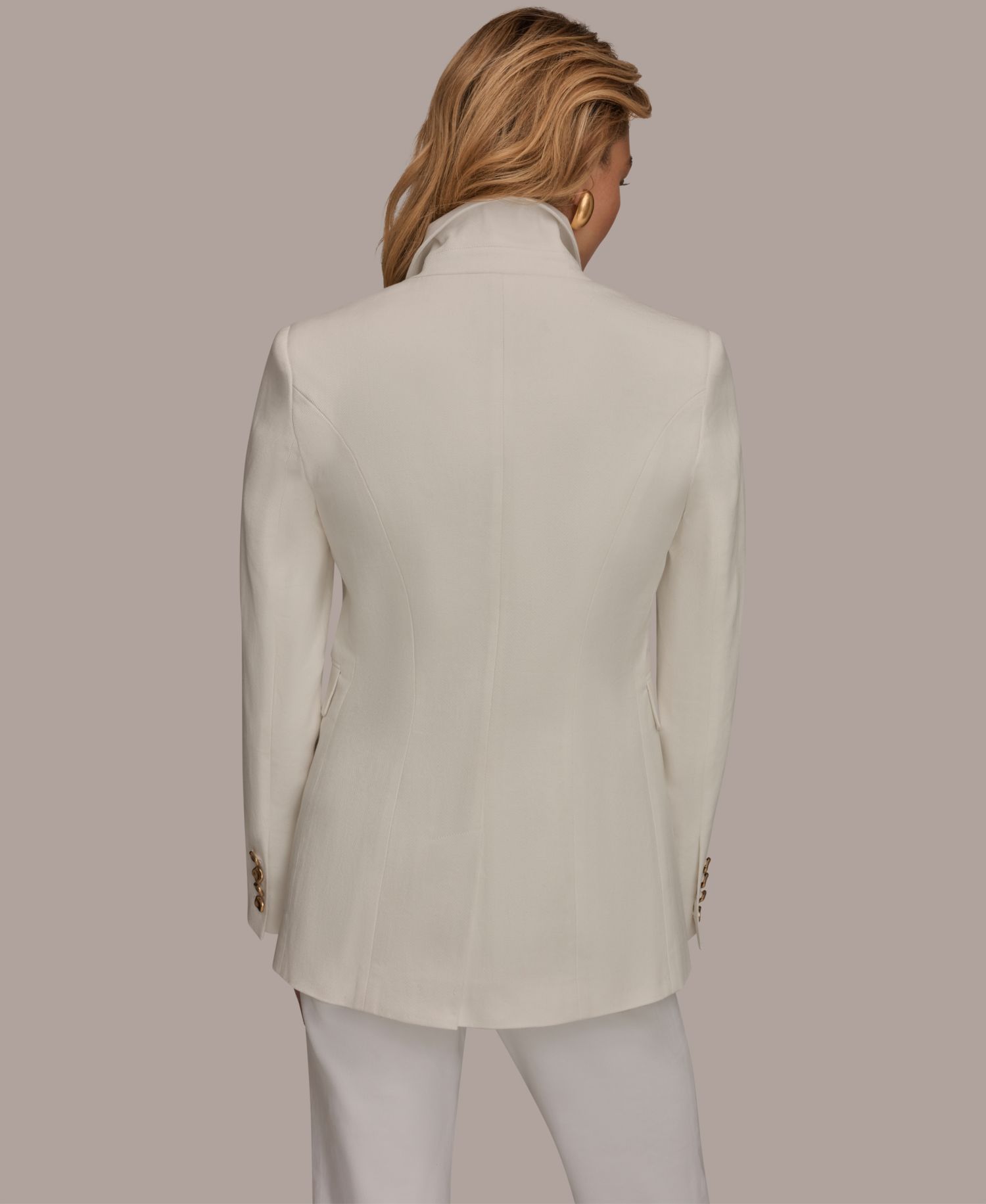 Women's Double Breasted Blazer Jacket
