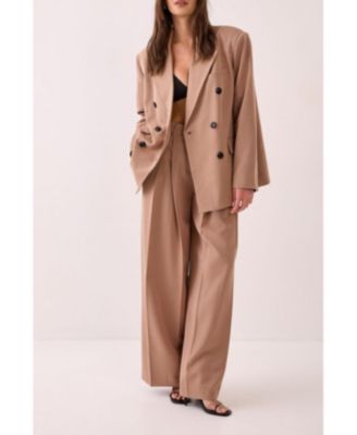 Women's Double Breasted Oversized Blazer