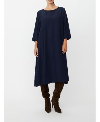 Women's Nabia 3/4 Sleeve A-Line Midi Dress