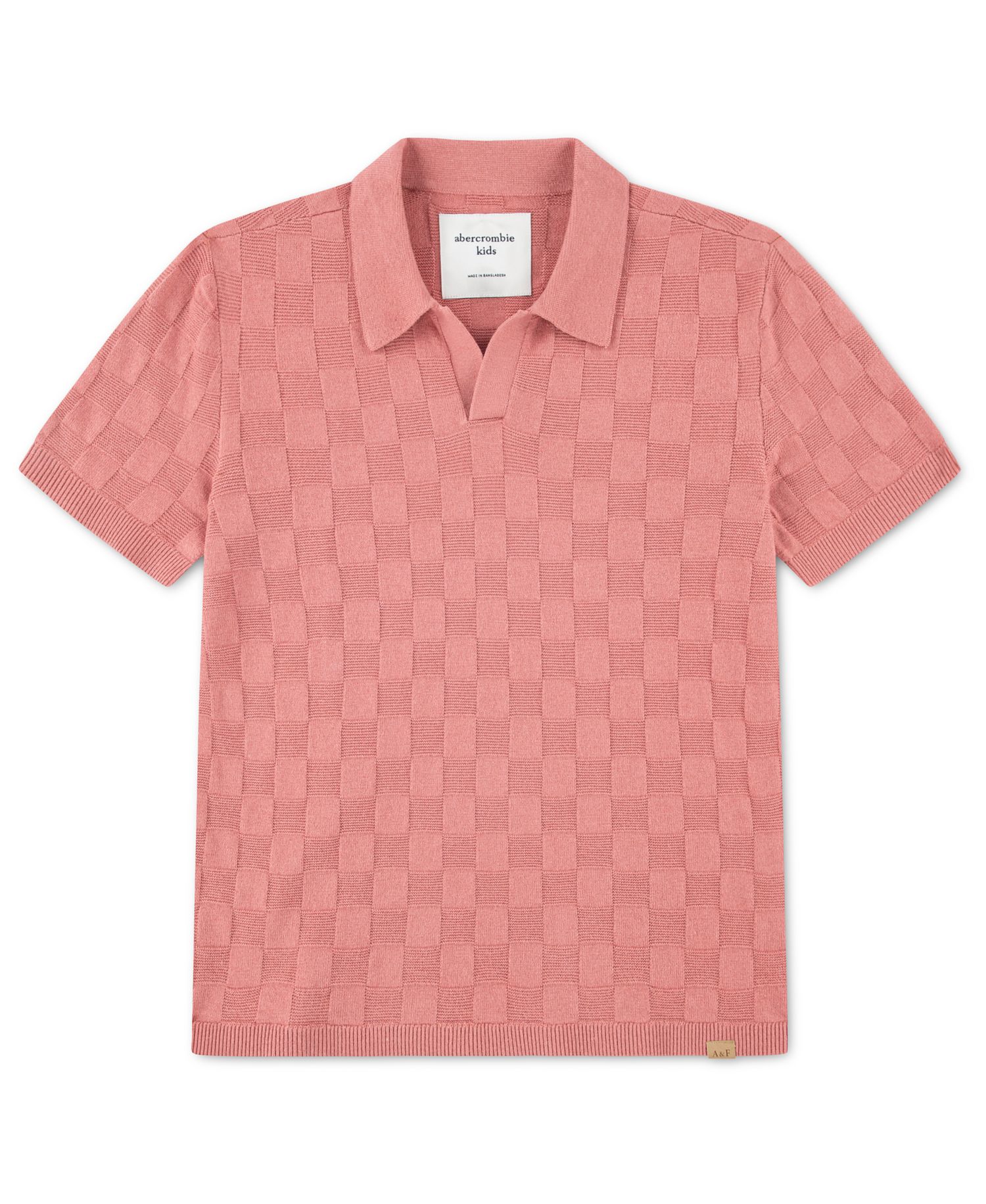Boys' Johnny Collar Swolo Polo Shirt