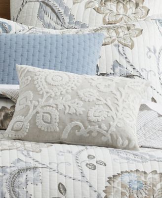 Maileen Crewel Stitch Decorative Pillow, 14" x 18"