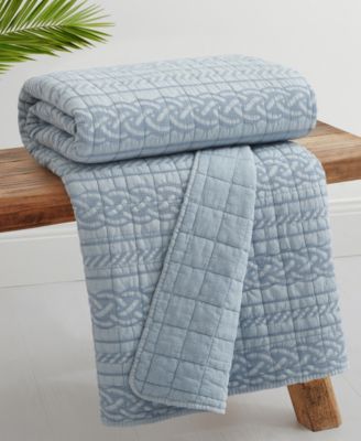 Trintton Textured Quilted Throw, 50" x 60"