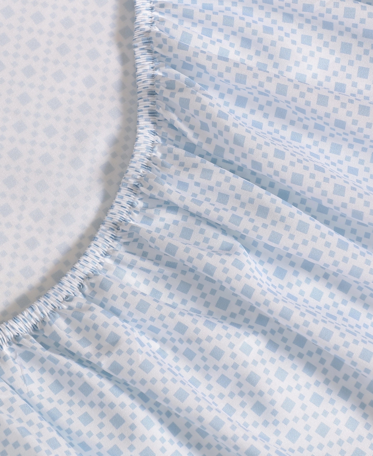 Nautica Printed Cooling Microfiber 3-Pc. Sheet Set