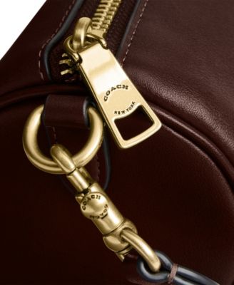 Barrel Small Leather Slim Shoulder Bag