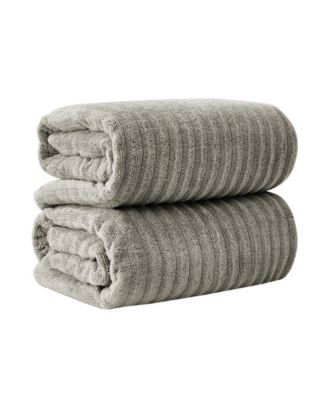 Linery and Co. Combed Cotton 2-Piece Bath Sheet