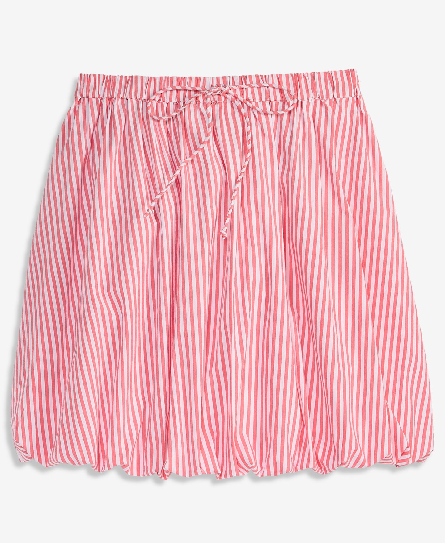 Женская юбка On 34th Jenna Stripe Bubble-Hem Mini, цвет: Розовый комбинированный — фото 6