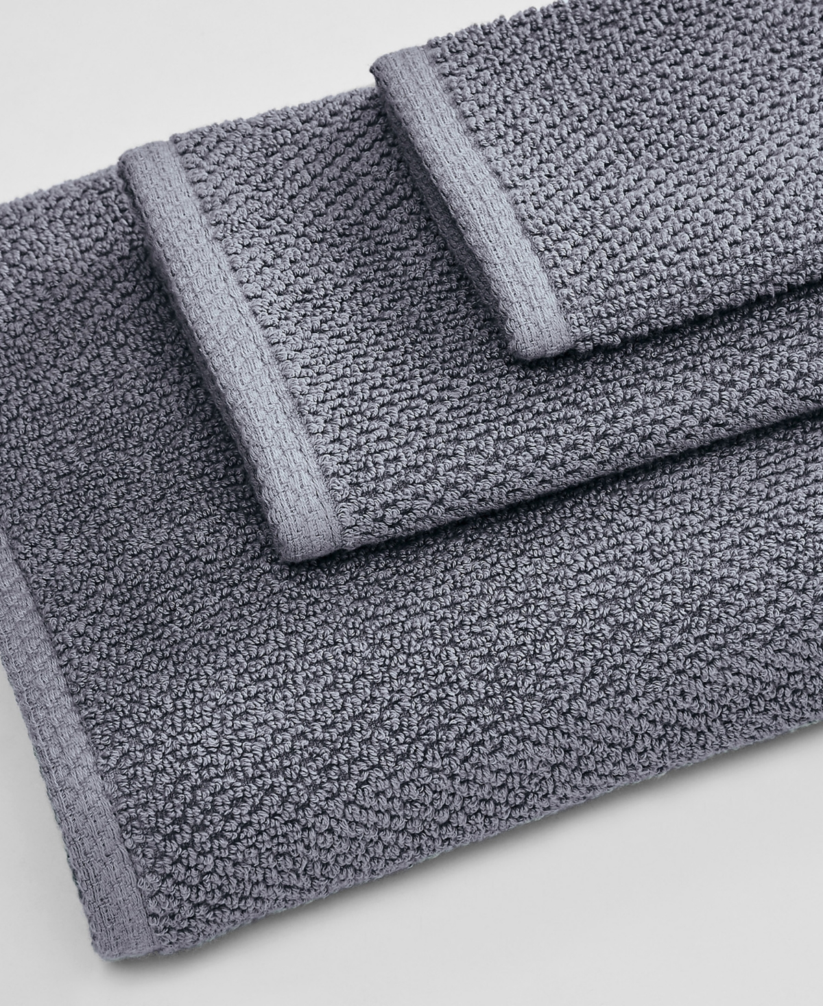 Linery & Co. Cotton Textured 12-Piece Washcloth Set