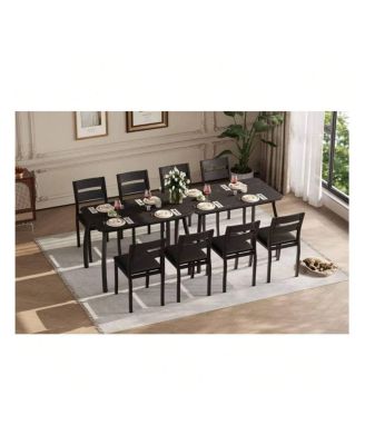 Kitchen Table Dining Table Set For 4 5 Piece Metal Frame Kitchen Table And Chair Set for Dining Room